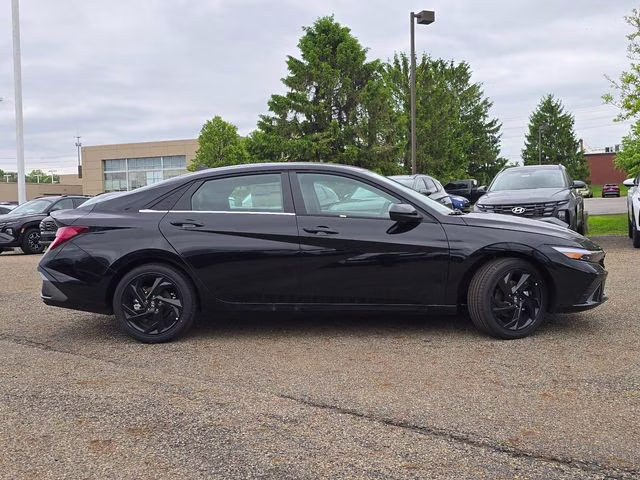 2026 Abyss Black Hyundai Elantra SEL Sport FWD Sedan