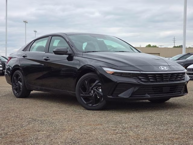 2026 Abyss Black Hyundai Elantra SEL Sport FWD Sedan
