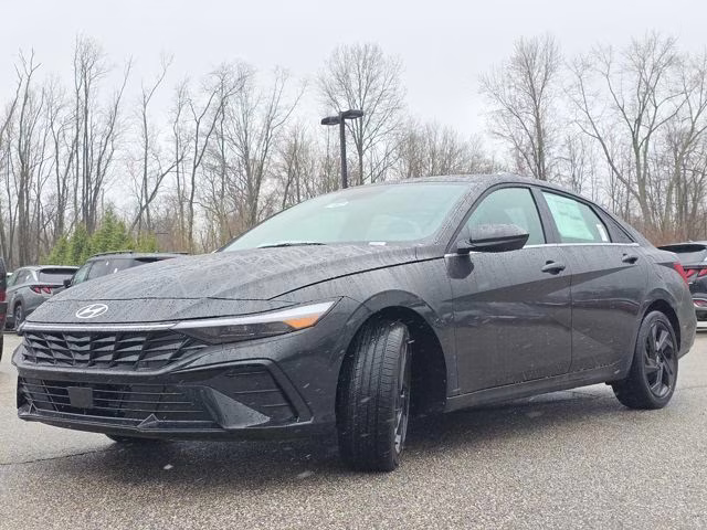 2026 Abyss Black Hyundai Elantra SEL Sport FWD Sedan