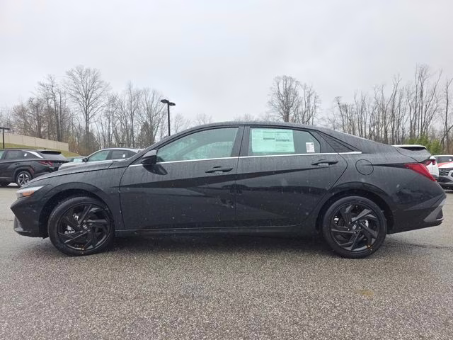 2026 Abyss Black Hyundai Elantra SEL Sport FWD Sedan