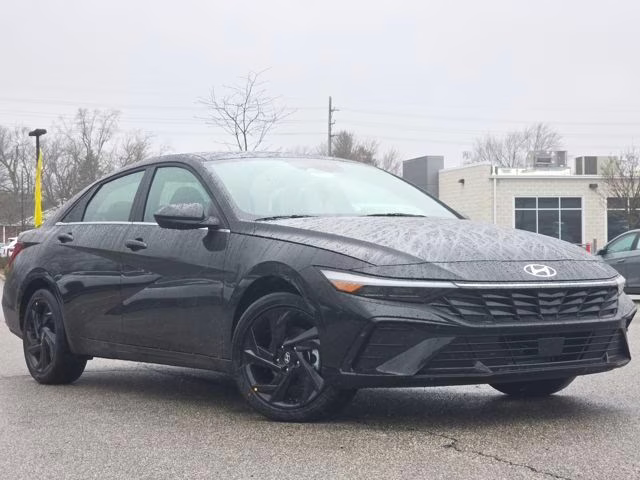 2026 Abyss Black Hyundai Elantra SEL Sport FWD Sedan
