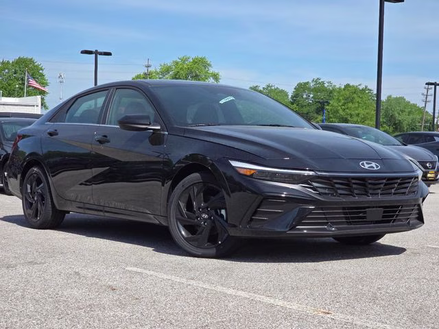 2026 Abyss Black Hyundai Elantra SEL Sport FWD Sedan