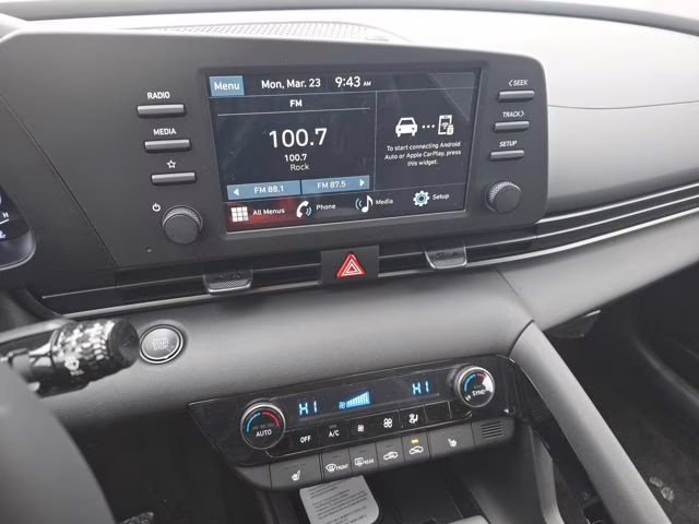 2026 Abyss Black Hyundai Elantra SEL Sport FWD Sedan