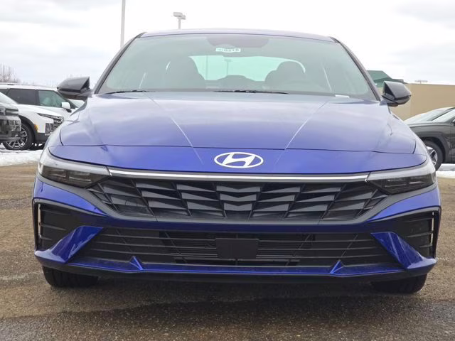 2026 Intense Blue Hyundai Elantra SEL Sport FWD Sedan