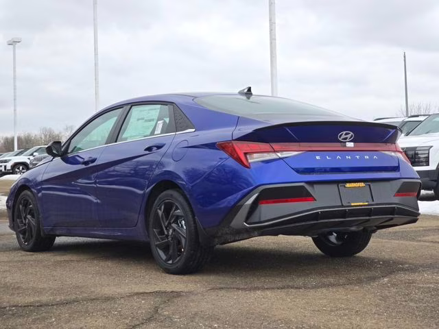 2026 Intense Blue Hyundai Elantra SEL Sport FWD Sedan