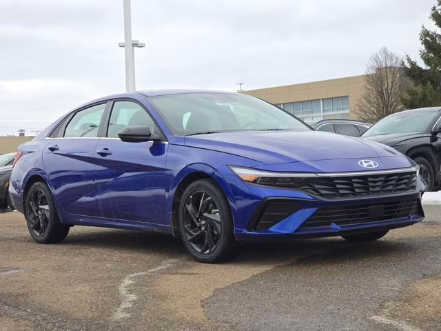 2026 Intense Blue Hyundai Elantra SEL Sport FWD Sedan