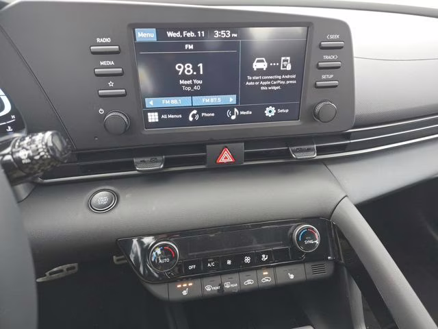 2026 Intense Blue Hyundai Elantra SEL Sport FWD Sedan