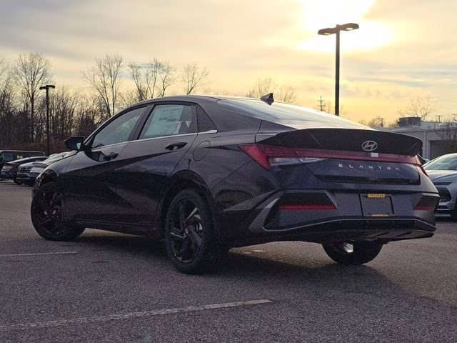 2026 Abyss Black Hyundai Elantra SEL Sport FWD Sedan