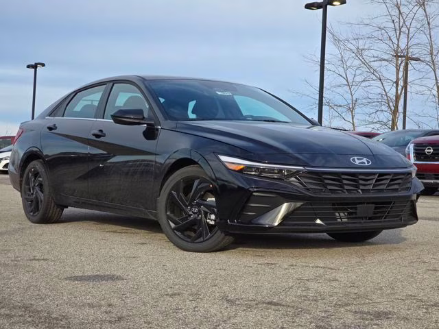 2026 Abyss Black Hyundai Elantra SEL Sport FWD Sedan
