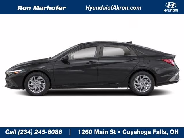 2026 Abyss Black Hyundai Elantra SEL Sport FWD Sedan