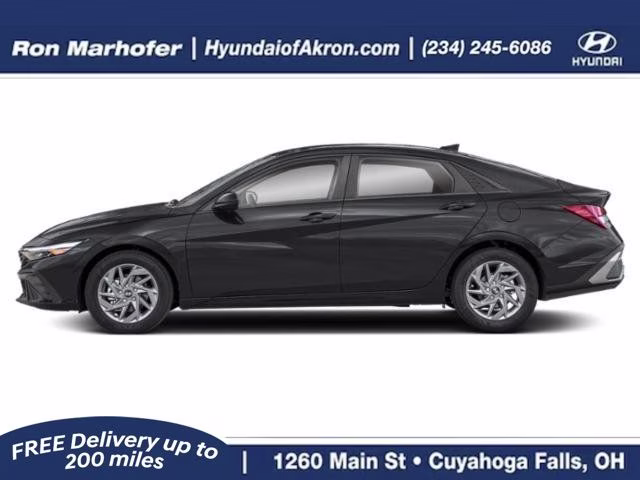 2026 Abyss Black Hyundai Elantra SEL Sport FWD Sedan