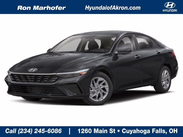 2026 Abyss Black Hyundai Elantra SEL Sport FWD Sedan