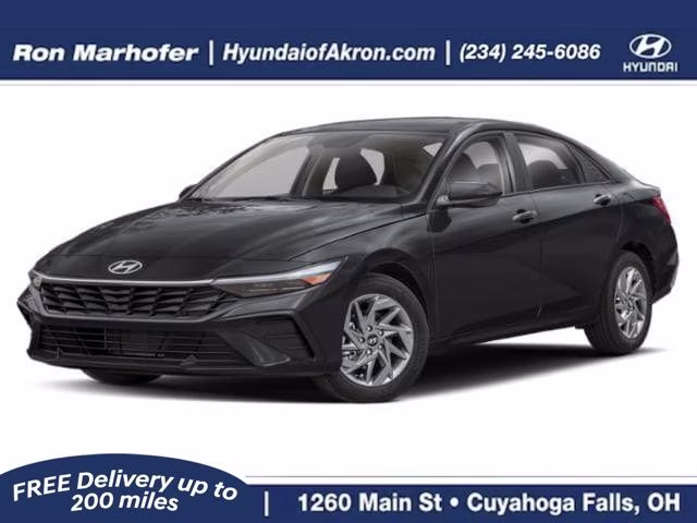 2026 Abyss Black Hyundai Elantra SEL Sport FWD Sedan