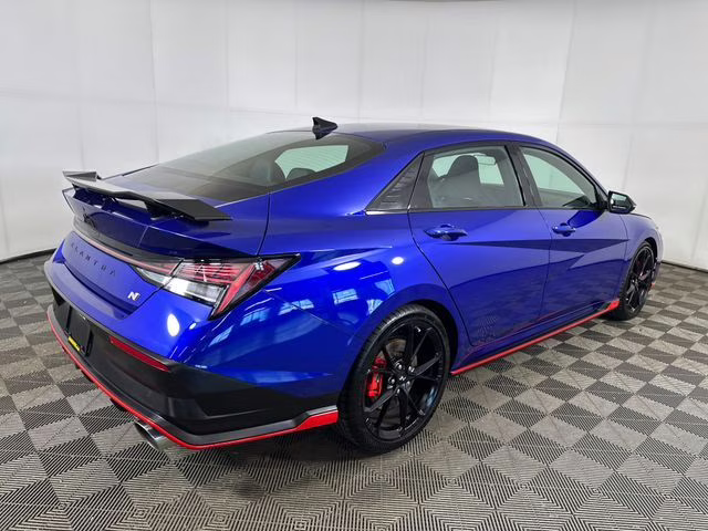 2025 Intense Blue Hyundai Elantra N Base FWD Sedan