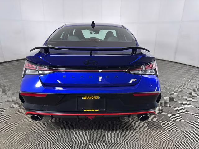 2025 Intense Blue Hyundai Elantra N Base FWD Sedan