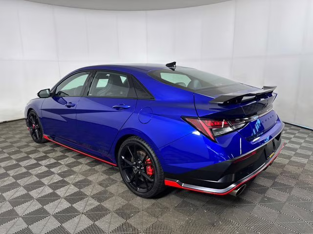 2025 Intense Blue Hyundai Elantra N Base FWD Sedan