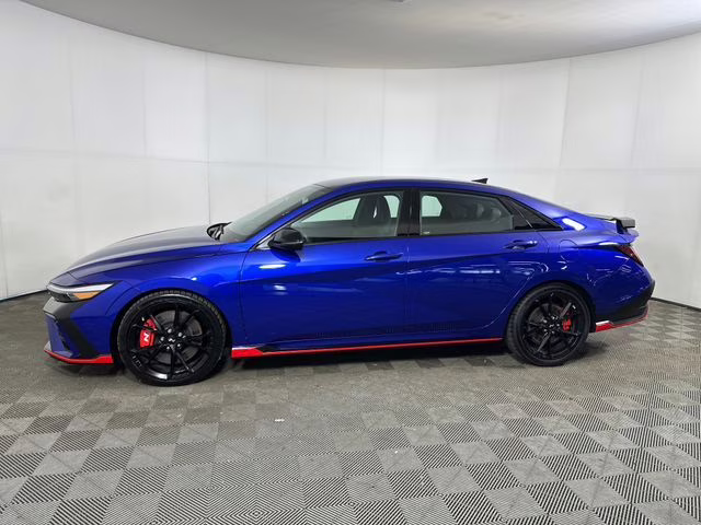 2025 Intense Blue Hyundai Elantra N Base FWD Sedan