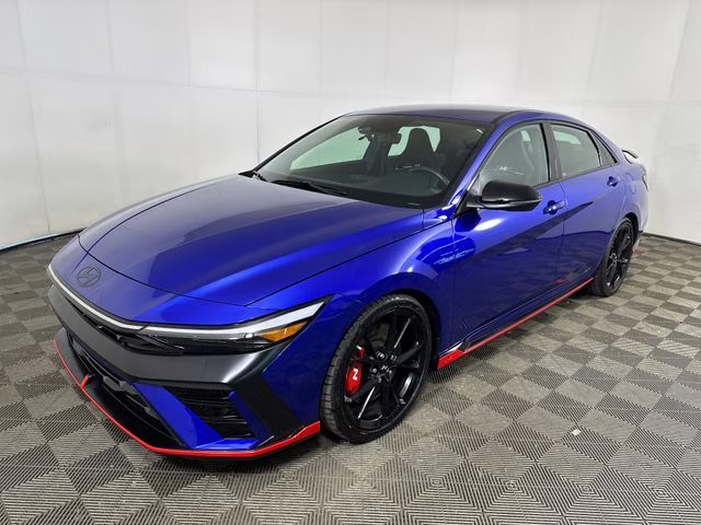 2025 Intense Blue Hyundai Elantra N Base FWD Sedan