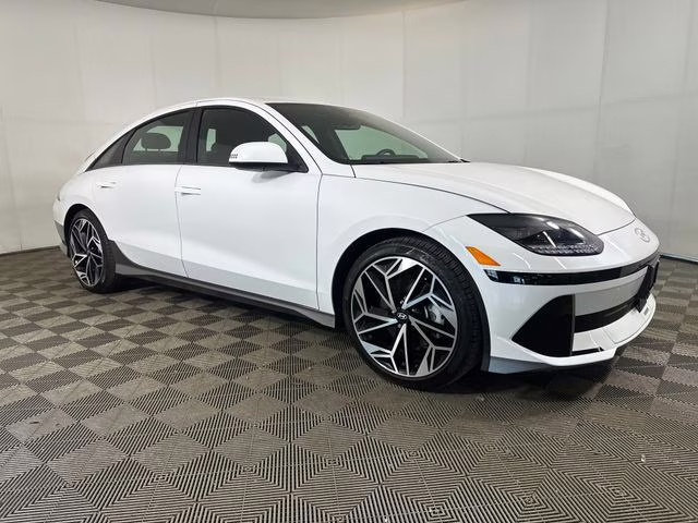 2023 Serenity White Hyundai IONIQ 6 SEL AWD Sedan