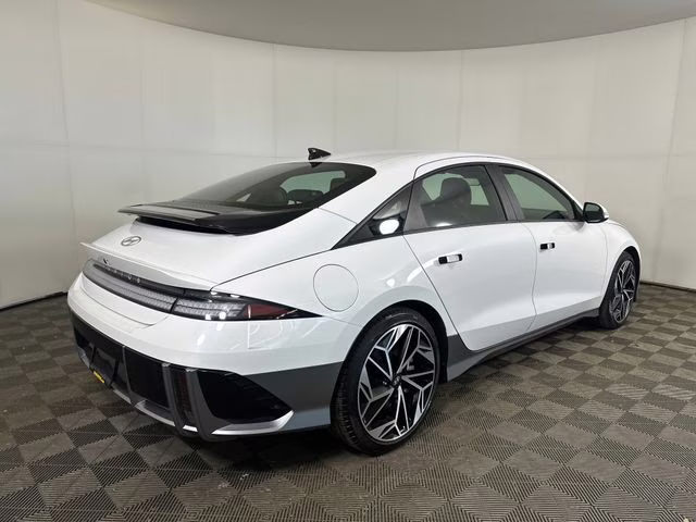 2023 Serenity White Hyundai IONIQ 6 SEL AWD Sedan