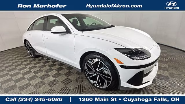 2024 Serenity White Hyundai IONIQ 6 SEL AWD Sedan