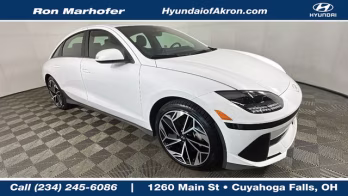 2024 Serenity White Hyundai IONIQ 6 SEL AWD Sedan