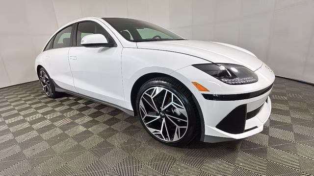 2024 Serenity White Hyundai IONIQ 6 SEL AWD Sedan