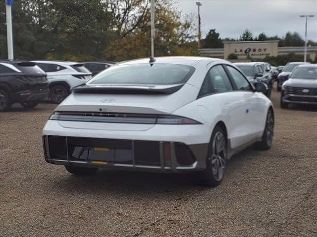 2024 Serenity White Hyundai IONIQ 6 SEL AWD Sedan