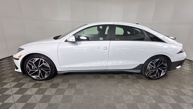 2024 Serenity White Hyundai IONIQ 6 SEL AWD Sedan