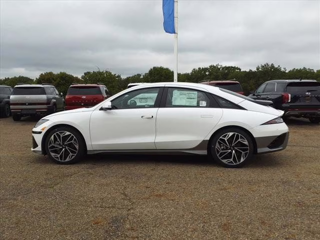 2024 Serenity White Hyundai IONIQ 6 SEL AWD Sedan