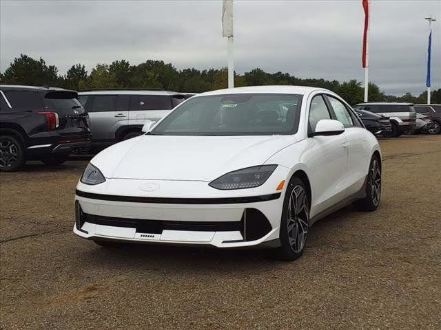 2024 Serenity White Hyundai IONIQ 6 SEL AWD Sedan