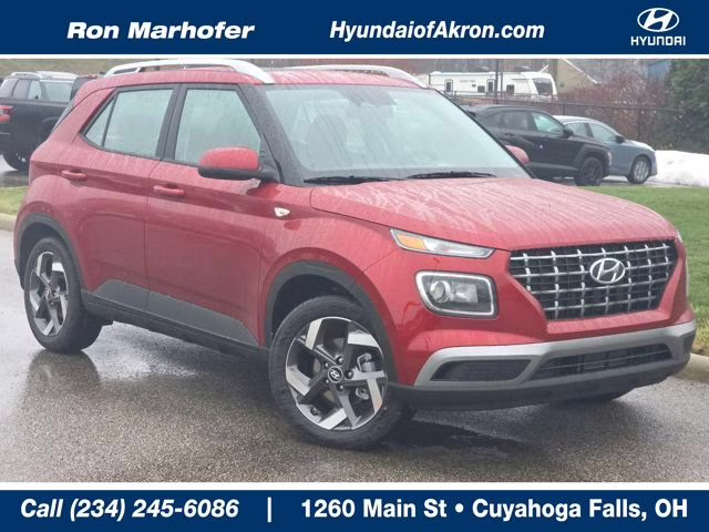 2026 Ultimate Red Hyundai Venue SEL FWD SUV