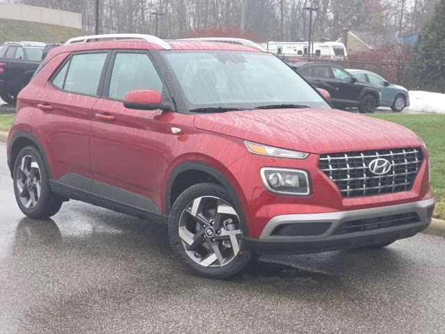 2026 Ultimate Red Hyundai Venue SEL FWD SUV