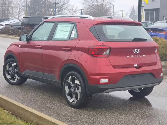 2026 Ultimate Red Hyundai Venue SEL FWD SUV
