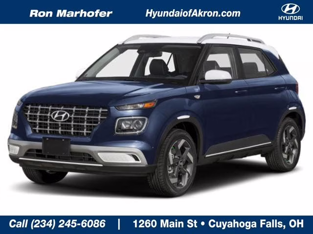2026 Denim w/White Roof Hyundai Venue SEL FWD SUV