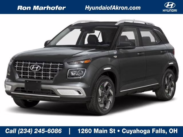 2026 Ecotronic Gray/Black Roof Hyundai Venue SEL FWD SUV