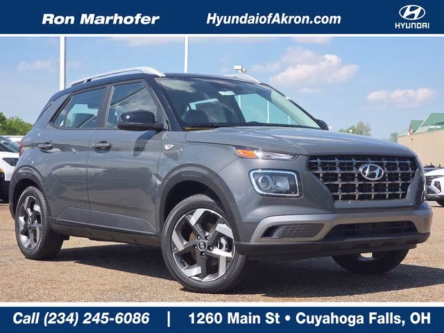 2026 Ecotronic Gray/Black Roof Hyundai Venue SEL FWD SUV