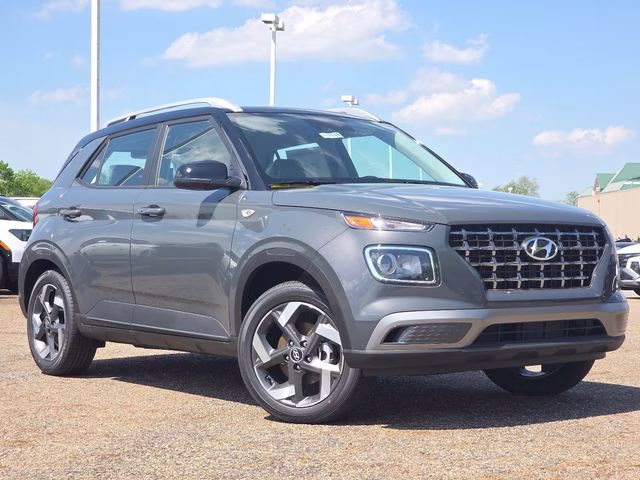 2026 Ecotronic Gray/Black Roof Hyundai Venue SEL FWD SUV