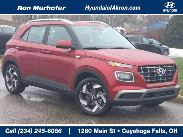 2026 Ultimate Red Hyundai Venue SEL FWD SUV
