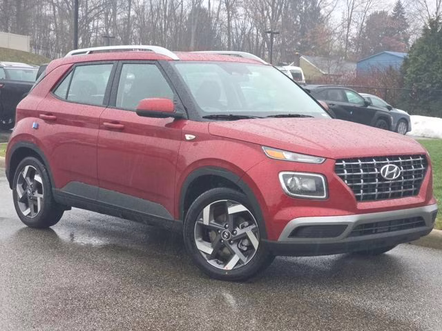 2026 Ultimate Red Hyundai Venue SEL FWD SUV