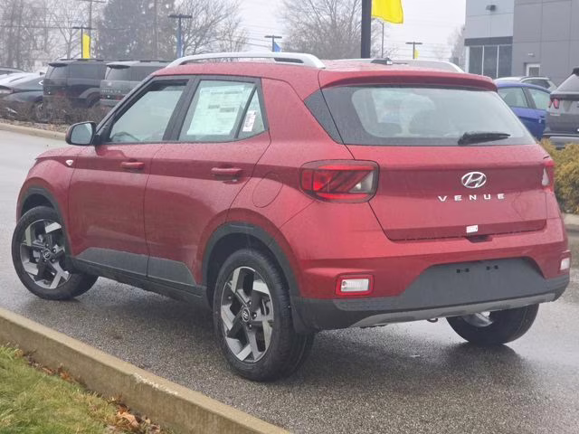 2026 Ultimate Red Hyundai Venue SEL FWD SUV