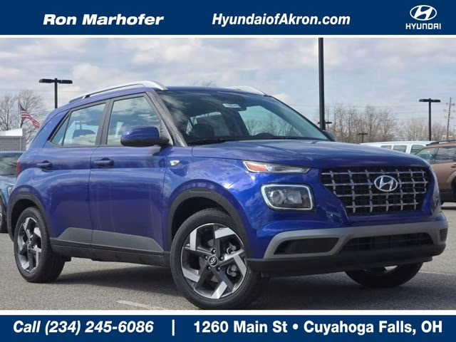 2026 Intense Blue Hyundai Venue SEL FWD SUV