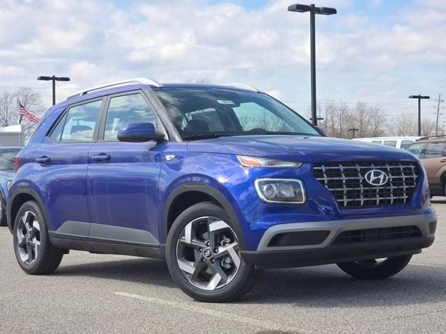2026 Intense Blue Hyundai Venue SEL FWD SUV