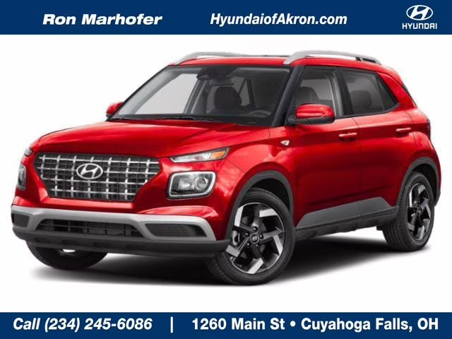 2026 Ultimate Red Hyundai Venue SEL FWD SUV