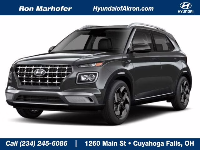 2026 Ecotronic Gray/Black Roof Hyundai Venue SEL FWD SUV