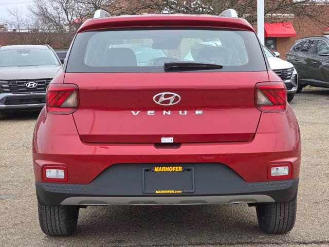 2026 Ultimate Red Hyundai Venue SEL FWD SUV