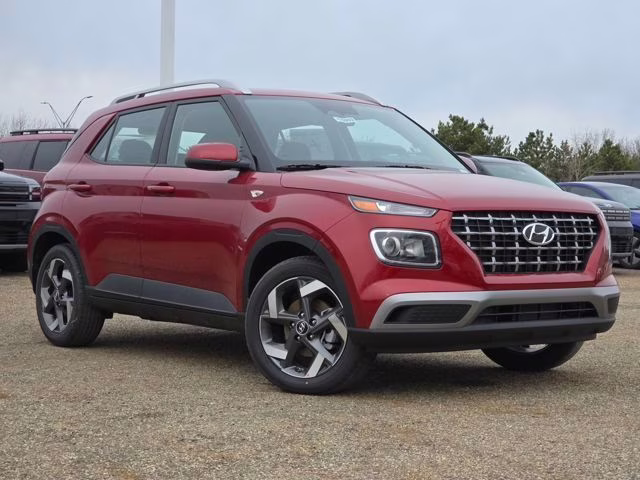 2026 Ultimate Red Hyundai Venue SEL FWD SUV