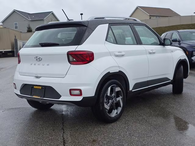2026 Lunar White w/Black Roof Hyundai Venue SEL FWD SUV