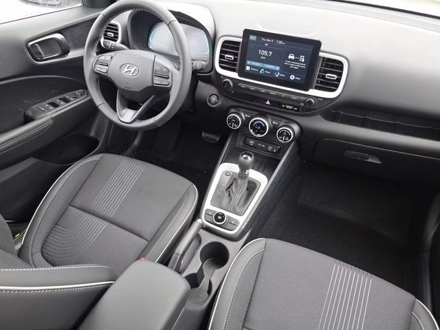 2026 Lunar White w/Black Roof Hyundai Venue SEL FWD SUV