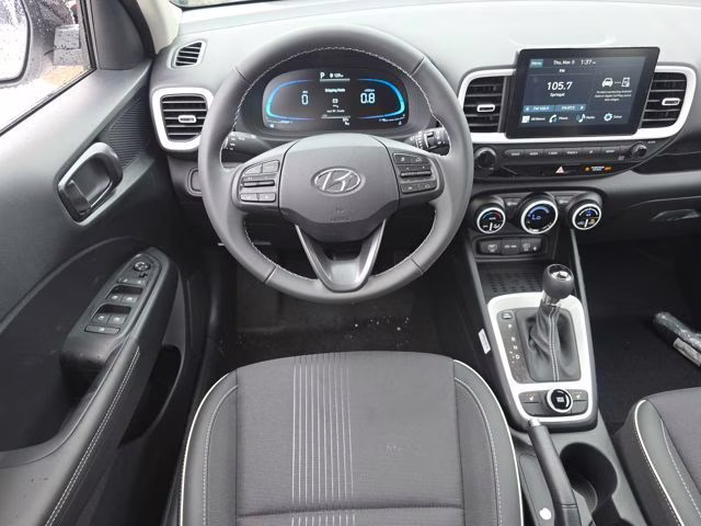 2026 Lunar White w/Black Roof Hyundai Venue SEL FWD SUV